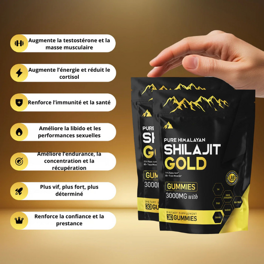 Pure Shilajit Gummies (60 gommes)