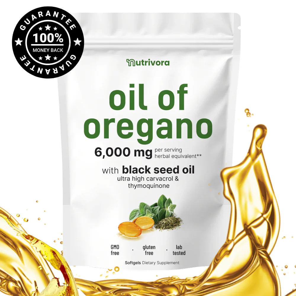 Huile D'origan-Soutient Digestif Naturel