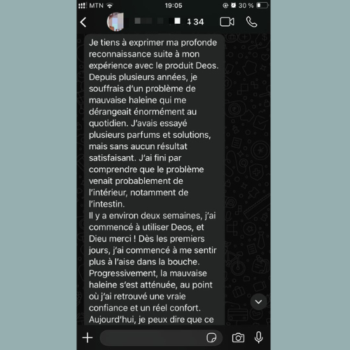Deos | Complément anti-odeur