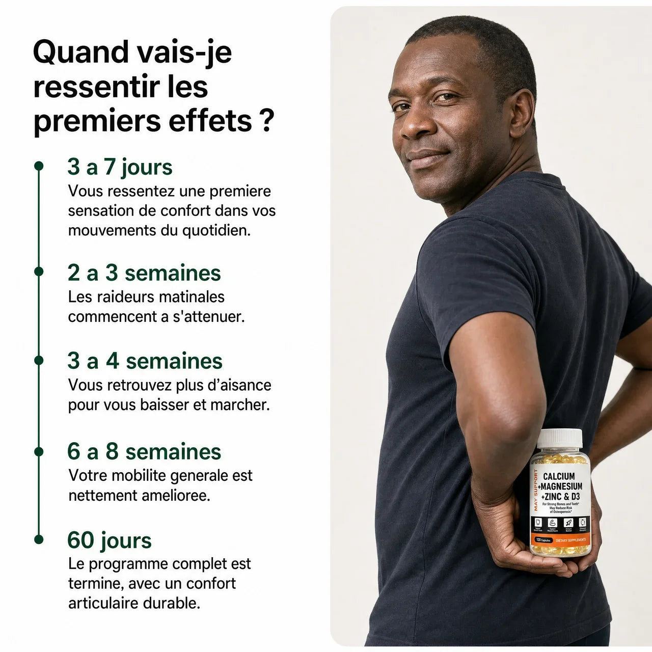 Qui d'Autre Veut Bouger, Marcher et Jouer avec Ses Enfants Sans Craindre la Douleur ?