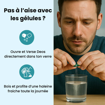 Deos | Complément anti-odeur