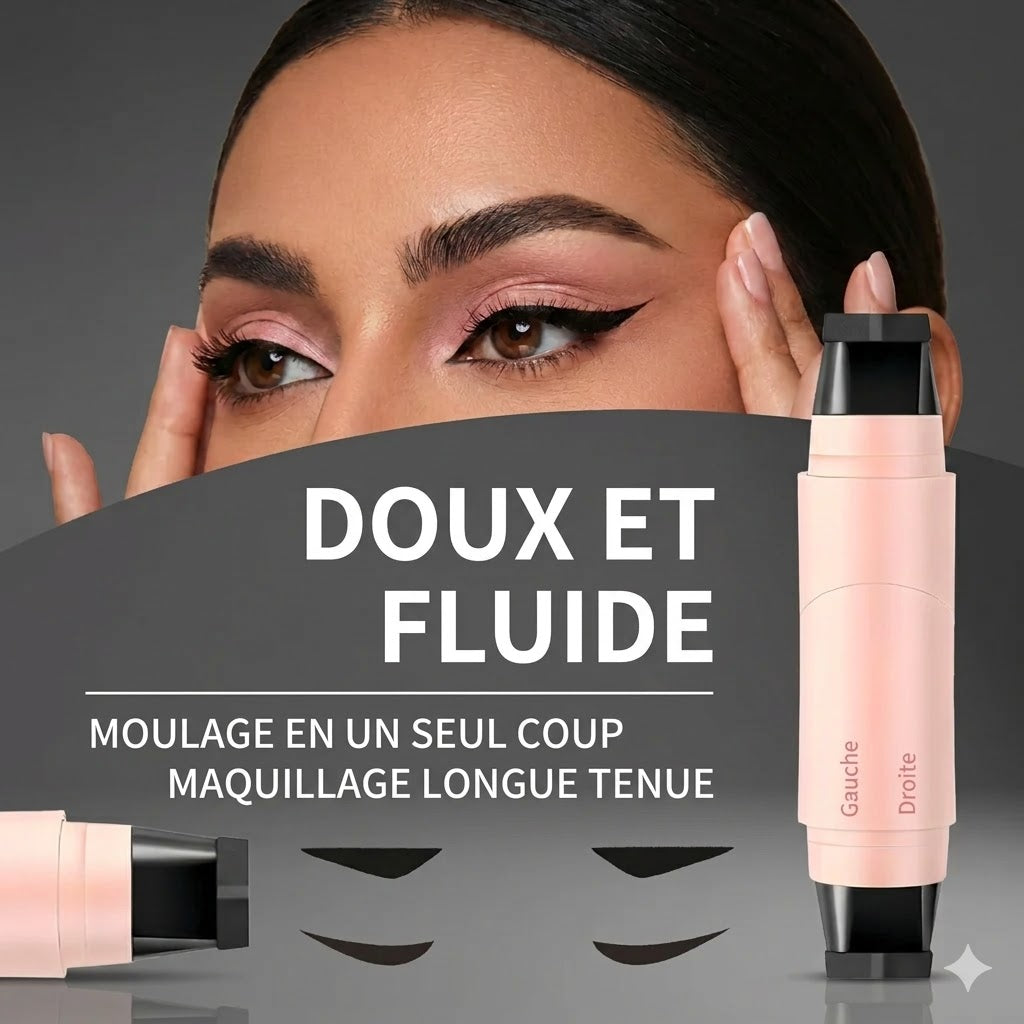 Eyeliner Parfait – Ailes Symétriques à Chaque Fois